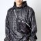 Hooded Anorak Jacket in Black